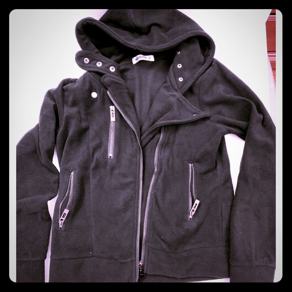 Doublju Jackets & Blazers - Doublju Fleece Moto Jacket